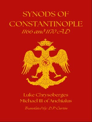 cover image of Synods of Constantinople